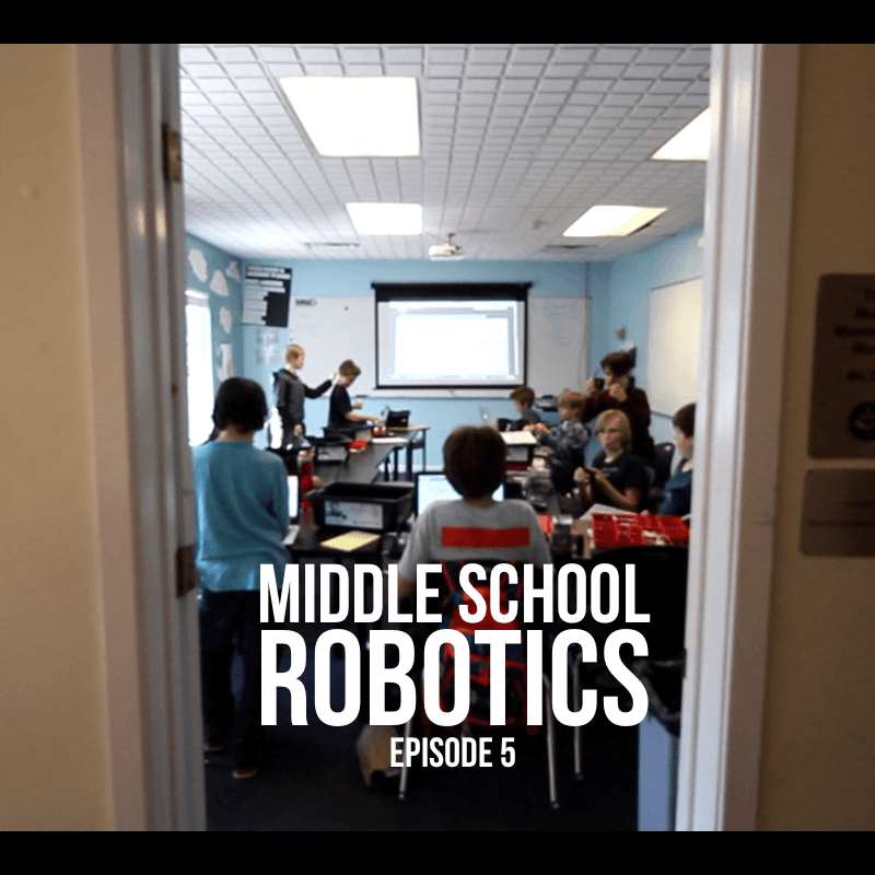 Middle School Robotics - Episode 5 : Students Debate Over Ways To Program 'Gold Digging' Robot